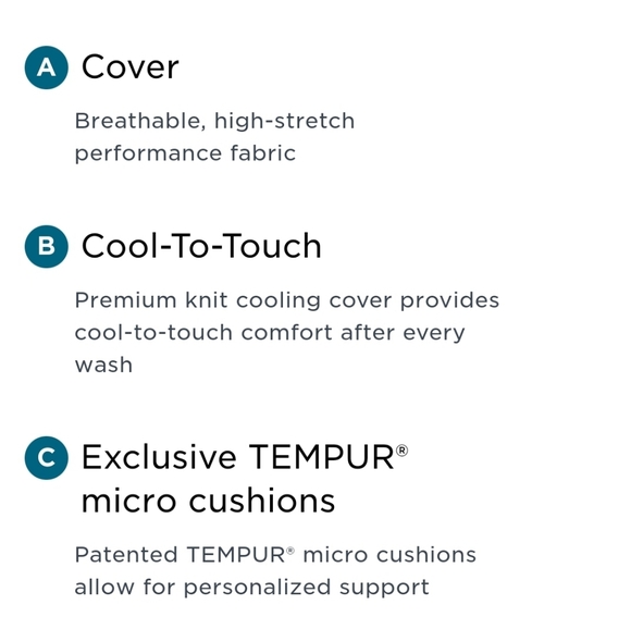 TEMPUR-Adapt® Pro + Cooling Pillow - Picture 3 of 6